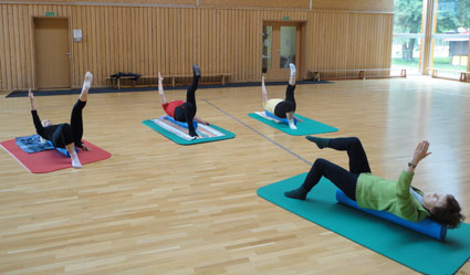 Pilates-Training beim TVO in Bremen