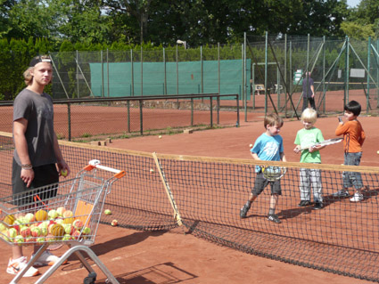 Tennis Training Nachwuchs